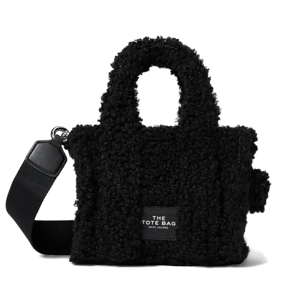 Marc Jacobs The Teddy Crossbody Mini Tote Bag in black